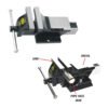 ALL STEEL BENCH VICE FABRICATED (3 in 1 )